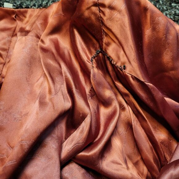 Vintage Faux Fur / Knit Jacket 70s Coat Eclectic Mobwife Streetwear - Picture 12 of 15